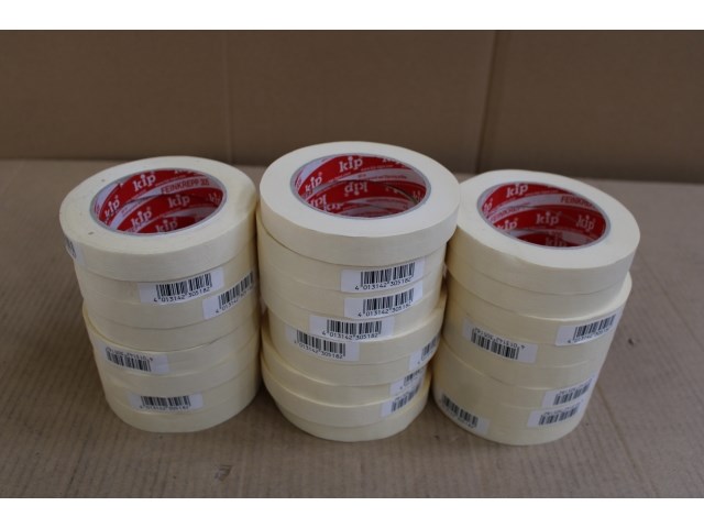 25 x kip masking tape beige 18 mm - afbeelding 1 van  1