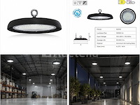 25 x led highbay ufo – 100w – 6400k koud wit – ip65 – agora-100 - afbeelding 4 van  5