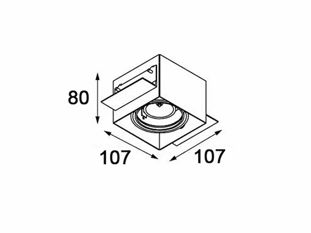 25 x ledsc4 trimless single ar70 inbouwspots zwart - afbeelding 10 van  10