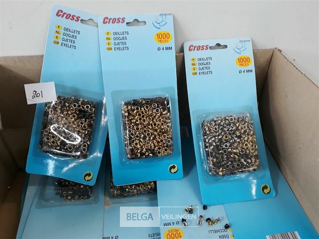 25 x ogen 4 mm 1000 stuks - afbeelding 1 van  3