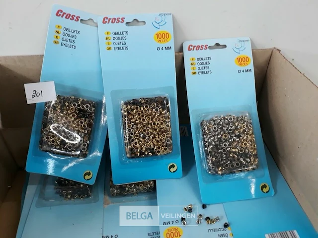 25 x ogen 4 mm 1000 stuks - afbeelding 2 van  3