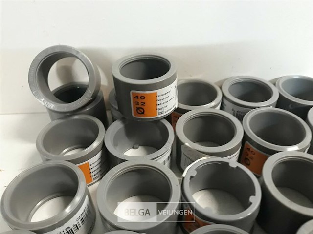 25 x verloop 40-32 pvc lijmverbinding - afbeelding 3 van  3