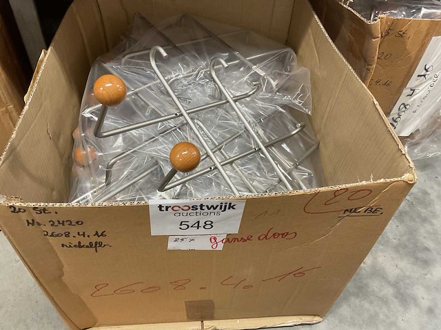 25 x wandkapstokken - afbeelding 1 van  4