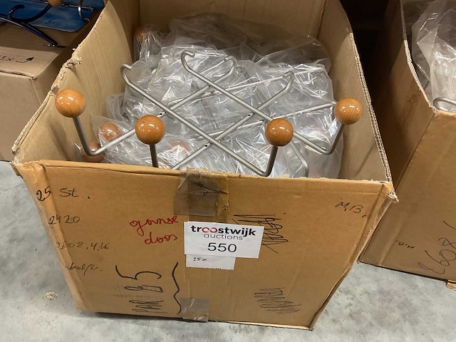 25 x wandkapstokken - afbeelding 1 van  6