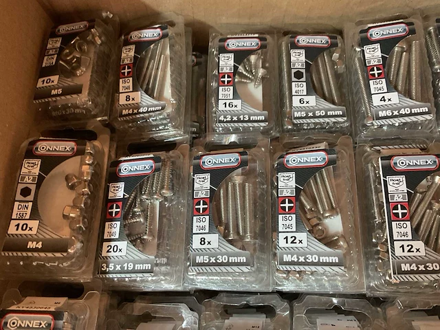 250 blisters inox bevestigingen - afbeelding 5 van  9