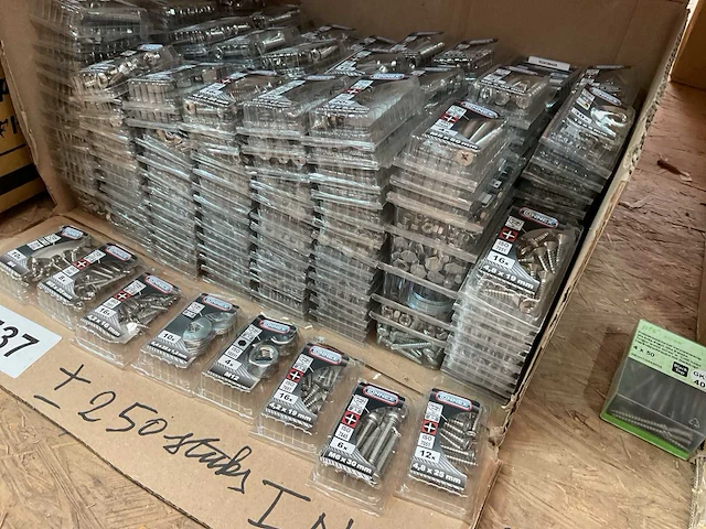 250 blisters inox bevestigingen - afbeelding 9 van  9