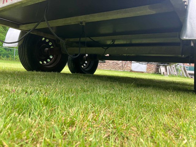 250 x 130 - bakwagen - dubbelasser - aanhangwagen - afbeelding 4 van  4