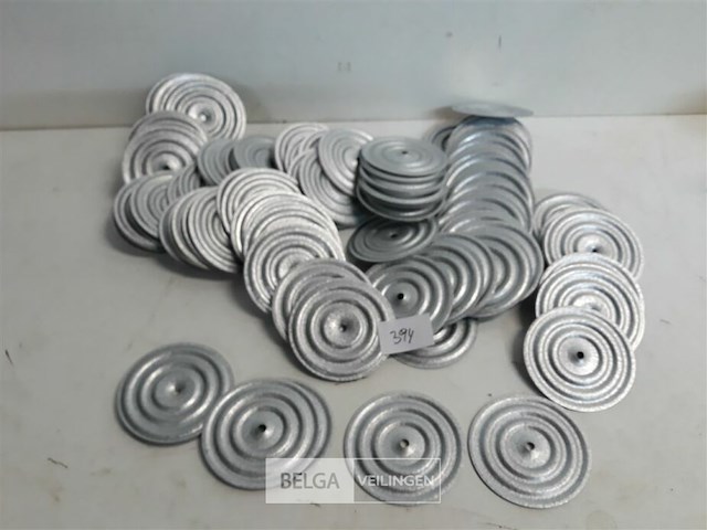 250 x isolatieplaten rondellen 6 mm x 7 cm - afbeelding 2 van  3