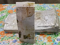 250 x papieren geschenkzak voor wijnfles - afbeelding 1 van  1