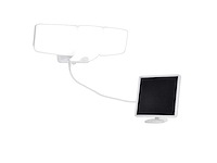 2500 lumens 3-bewegingssensor led zonne-beveiligingslicht voor buitentuin (x2) - afbeelding 4 van  7