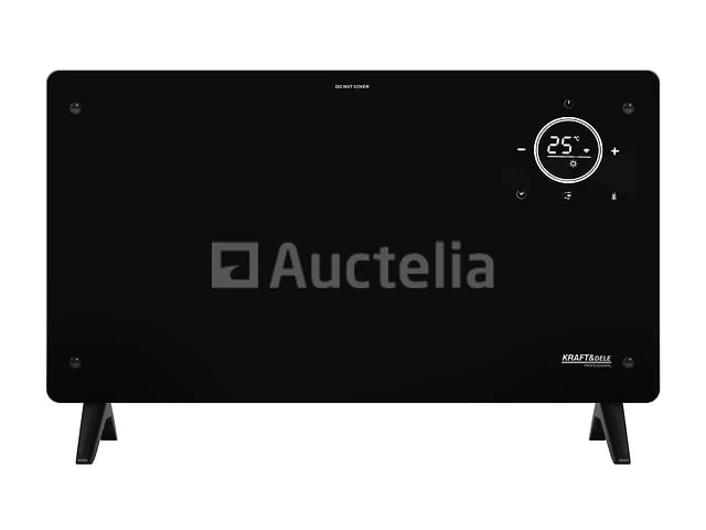 2500w elektrische convectorverwarming met kraft&dele wi-fi - afbeelding 2 van  4