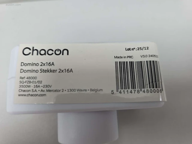 (2500x) domino stekkers chacon 48000 - afbeelding 4 van  6