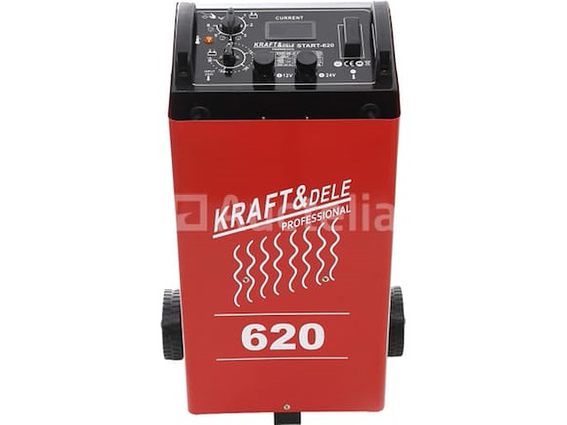 250a 12/24v kraft&dele lcd acculader - afbeelding 2 van  3