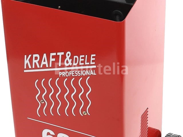 250a 12/24v kraft&dele lcd acculader - afbeelding 1 van  3