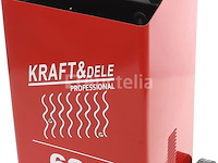 250a 12/24v kraft&dele lcd acculader - afbeelding 1 van  3