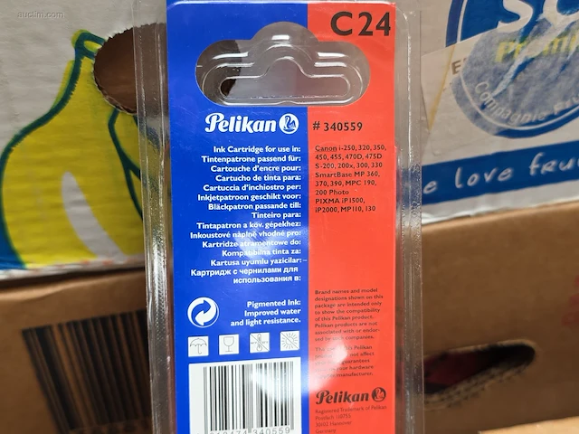 (250x) inktpatronen voor printers pelikan c24 - afbeelding 3 van  5