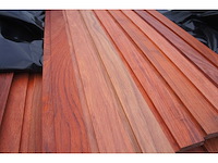 25,11 m² padouk gevelbekleding - afbeelding 2 van  5