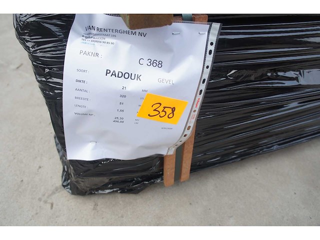 25,30 m² padouk gevelbekleding - afbeelding 5 van  5
