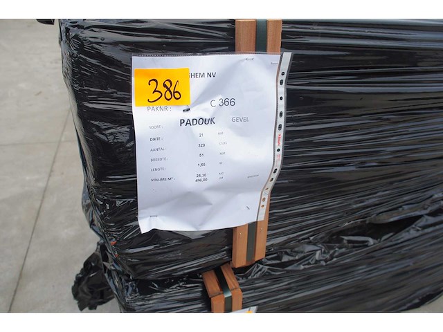 25,30 m² padouk gevelbekleding - afbeelding 5 van  5