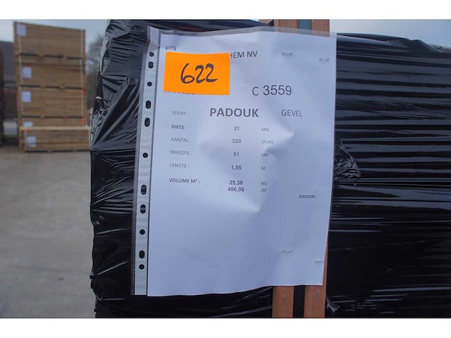 25,30 m² padouk gevelbekleding - afbeelding 6 van  6