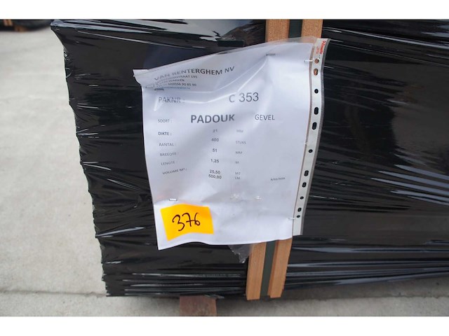 25,50 m² padouk gevelbekleding - afbeelding 5 van  5