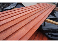 25,50 m² padouk gevelbekleding - afbeelding 2 van  5