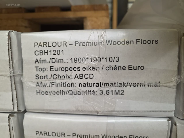 259m2 259 europees eiken parket parlour cbh1206 - afbeelding 5 van  6