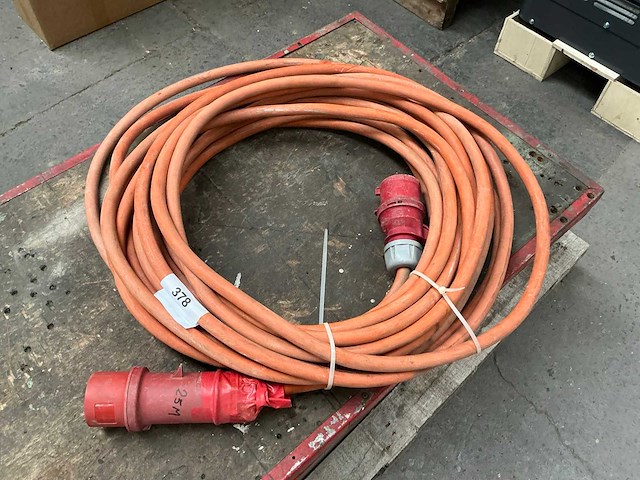 25m 32a krachtstroom kabel - afbeelding 1 van  4