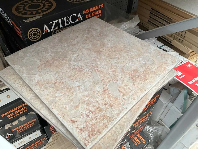 25m2 azteca pizarra arena vloertegel (31x31) - afbeelding 1 van  3