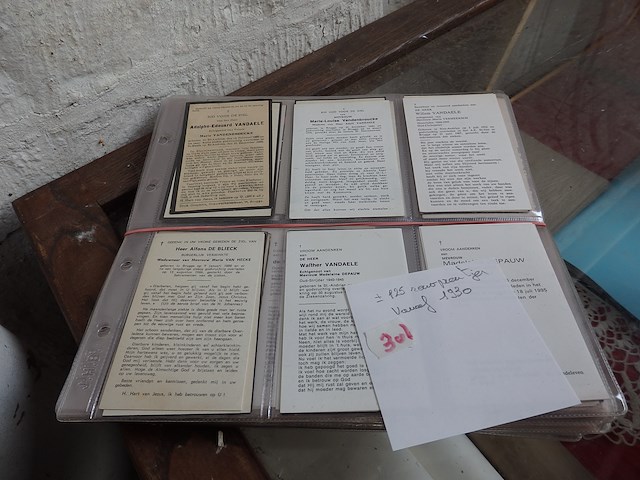 25o rouwprentjes - afbeelding 2 van  2