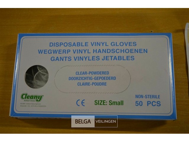 25x 50st wegwerphandschoenen div maten - afbeelding 2 van  2