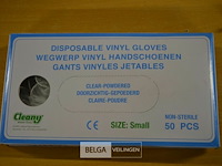 25x 50st wegwerphandschoenen div maten - afbeelding 2 van  2