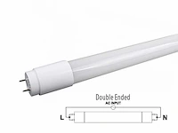 (25x) 9w 4000k 60cm led tl buizen g13 t8 dubbelzijdig gevoed - afbeelding 3 van  6