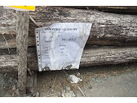 25x acacia paal dia 14/16 - afbeelding 2 van  5