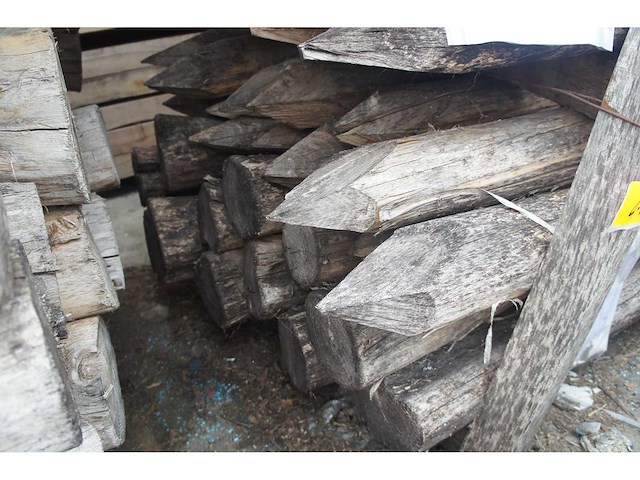 25x acacia paal dia 14/16 - afbeelding 4 van  5