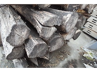 25x acacia paal dia 14/16 - afbeelding 3 van  5