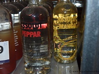 25x fles vodka, absolut, wo. raspberry, apeach, peppar, mango, 1l, 40% alc. - afbeelding 2 van  4