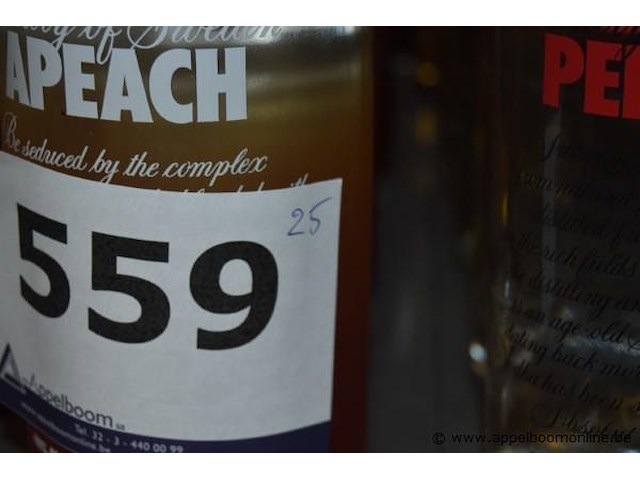 25x fles vodka, absolut, wo. raspberry, apeach, peppar, mango, 1l, 40% alc. - afbeelding 4 van  4