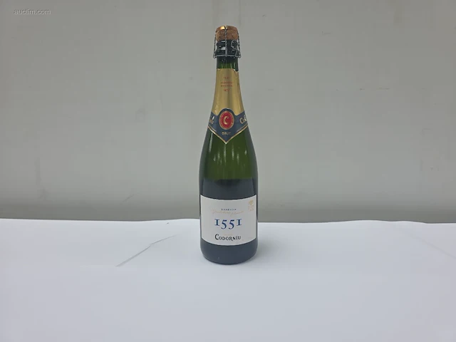(25x) fles(sen) cava codorniu 1551 herencia 75 - afbeelding 1 van  6