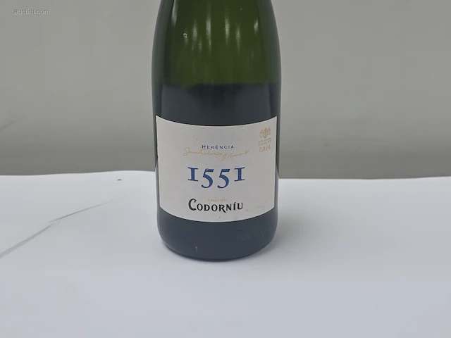 (25x) fles(sen) cava codorniu 1551 herencia 75 - afbeelding 2 van  6