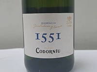(25x) fles(sen) cava codorniu 1551 herencia 75 - afbeelding 3 van  6