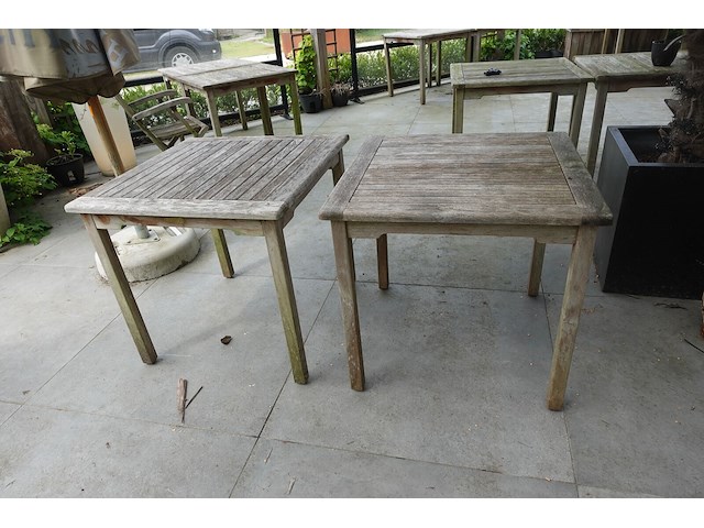 25x houten terrastafel beaufort - afbeelding 3 van  14