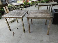 25x houten terrastafel beaufort - afbeelding 3 van  14