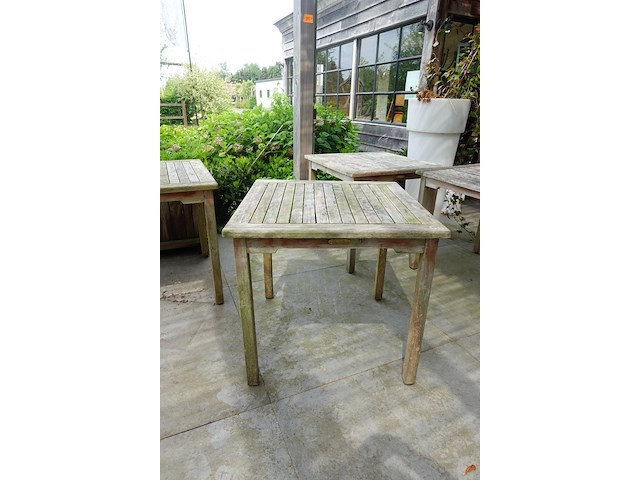 25x houten terrastafel beaufort - afbeelding 1 van  14