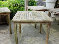 25x houten terrastafel beaufort - afbeelding 1 van  14