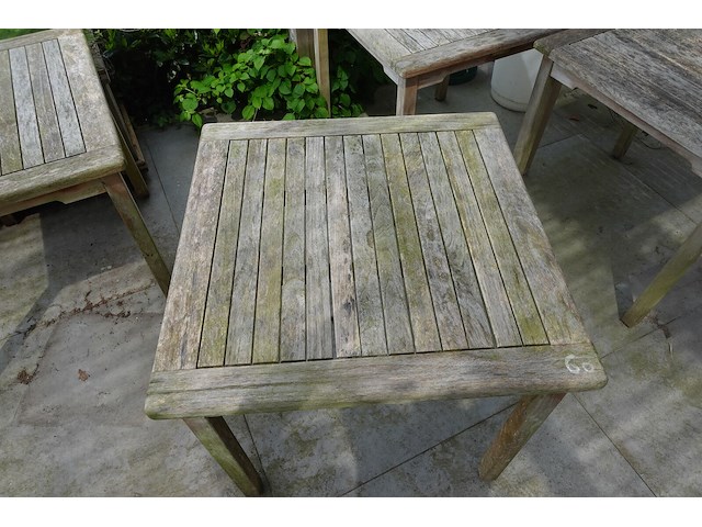 25x houten terrastafel beaufort - afbeelding 7 van  14