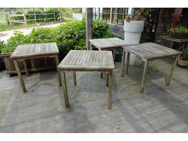 25x houten terrastafel beaufort - afbeelding 10 van  14