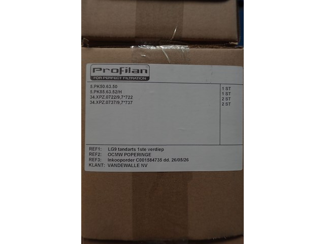 25x palllet diverse filters - afbeelding 5 van  8