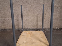 25x stapelbare metalen opslagframe (demonteerbaar)