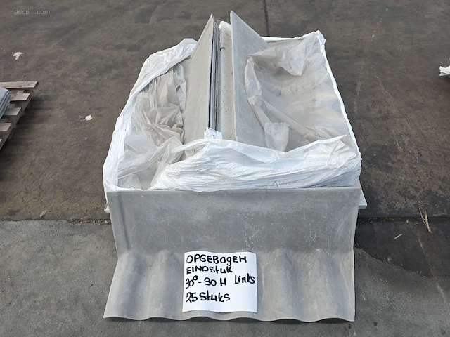 (25x) vezelcement hulpstukken voor golfplaten svk - afbeelding 2 van  2